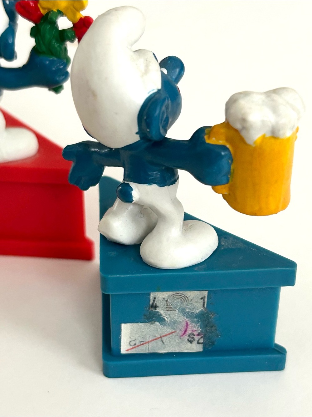Vintage Smurfs “Happy Birthday” and “Congratulations! I'll drink to that" - Picture 9 of 9